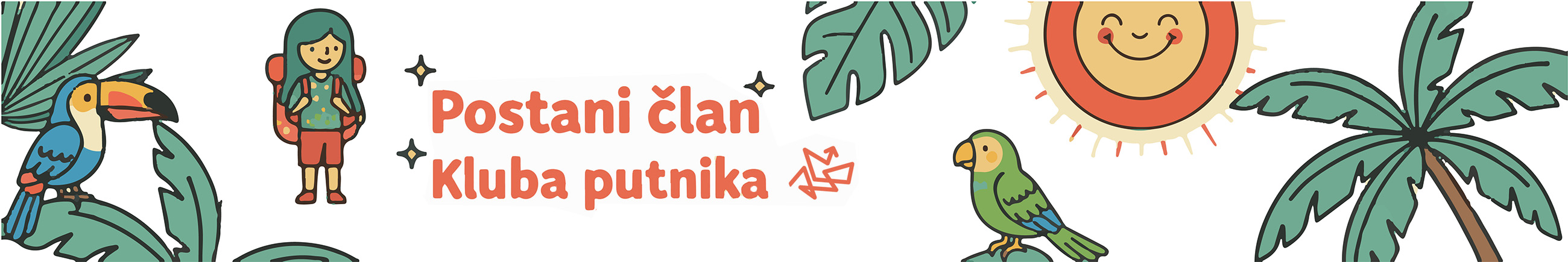 Postani član Kluba putnika!