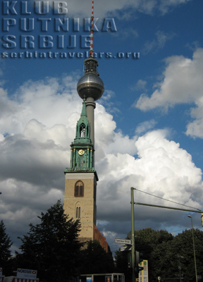 Berlin - toranj i katedrala
