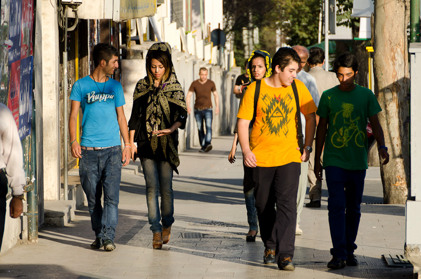iran street