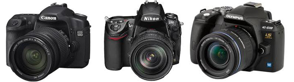 DSLR aparati