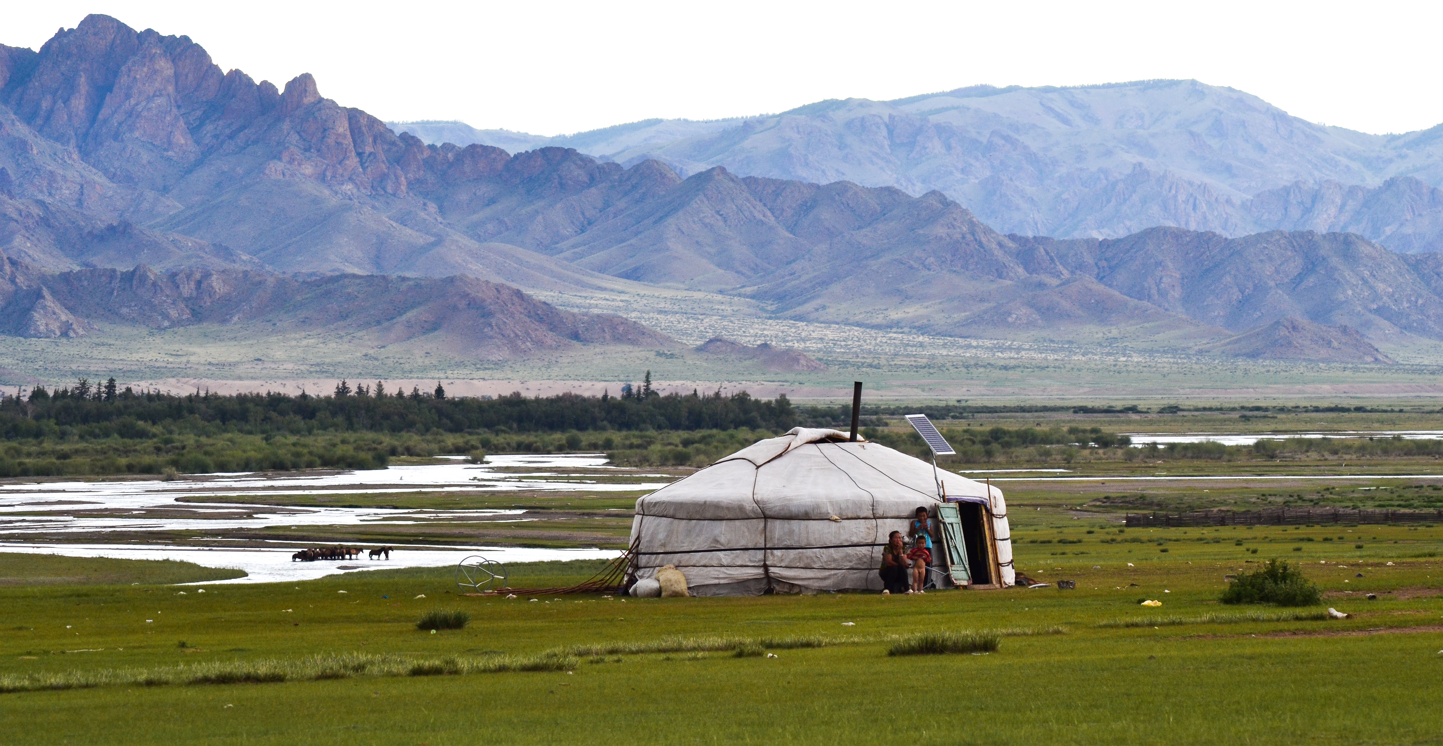 Zapadna Mongolija - Pesma