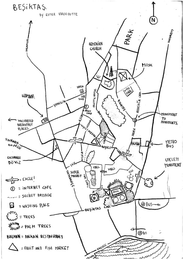 mapa bešiktaša