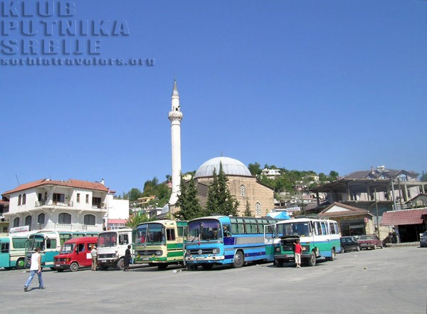 bus station in Albania