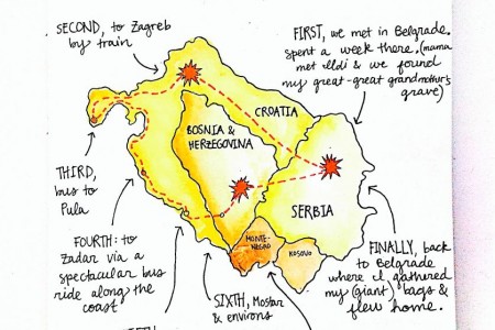 Emma Fick: Srbija kroz ilustracije