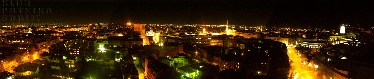 Novi Sad, noćna panorama 1