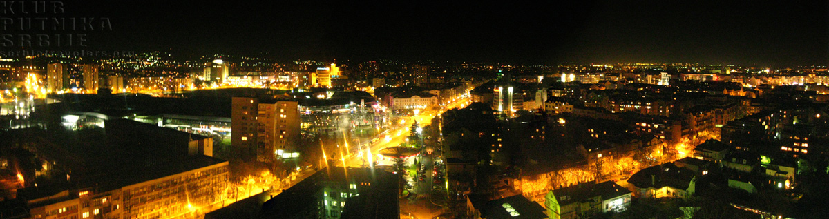 Novi Sad, noćna panorama 2