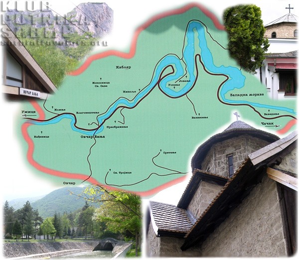 ovcar kablar mapa