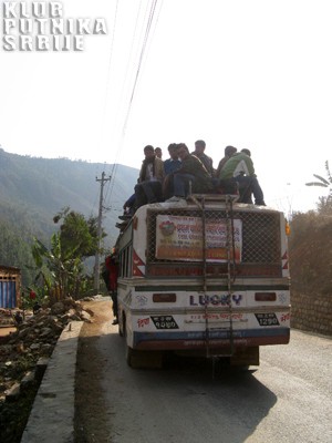 nepal bus