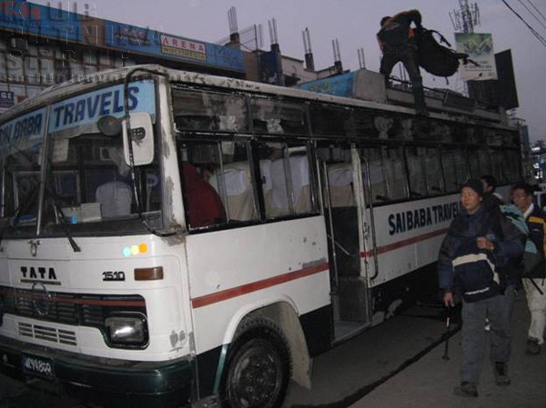 nepal, bus