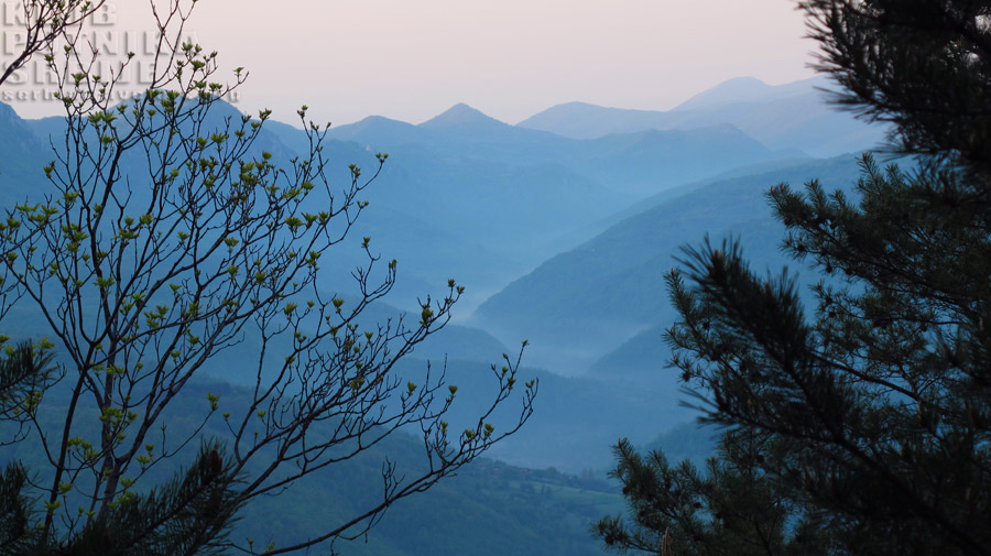 planina u zoru