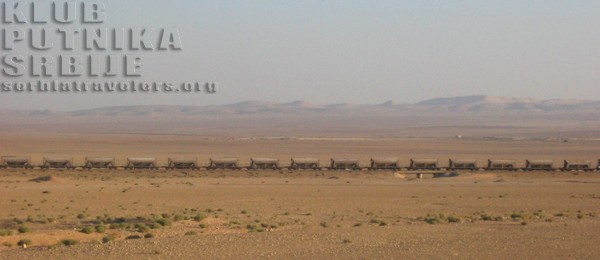 desert train in Palmyra