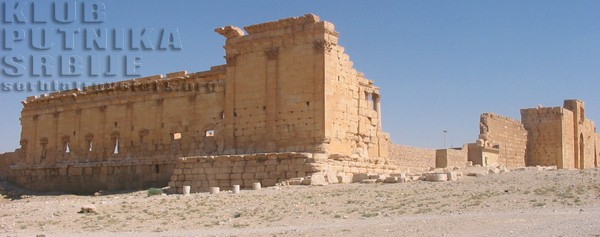 baal temple, baalov hram u Palmiri