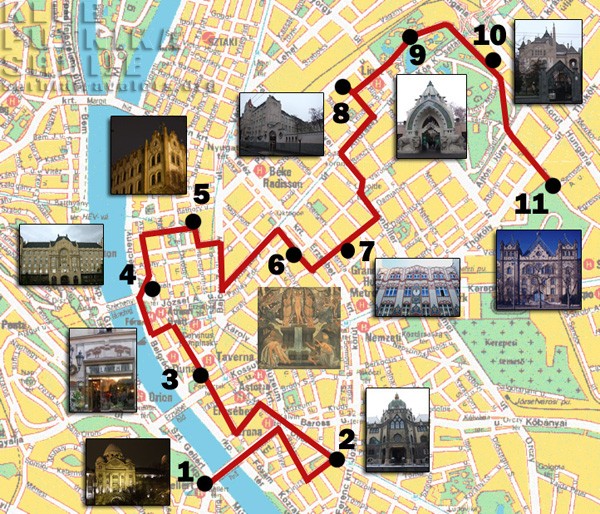 mapa budimpešte, map of budapest