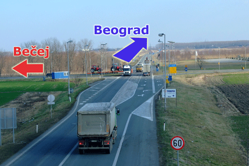 novi sad motorway highway