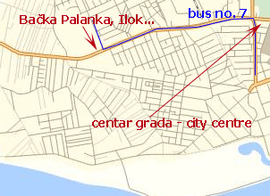 novi sad map