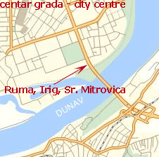 novi sad map