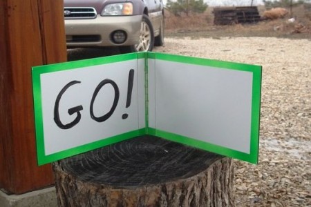 Whiteboard za autostop