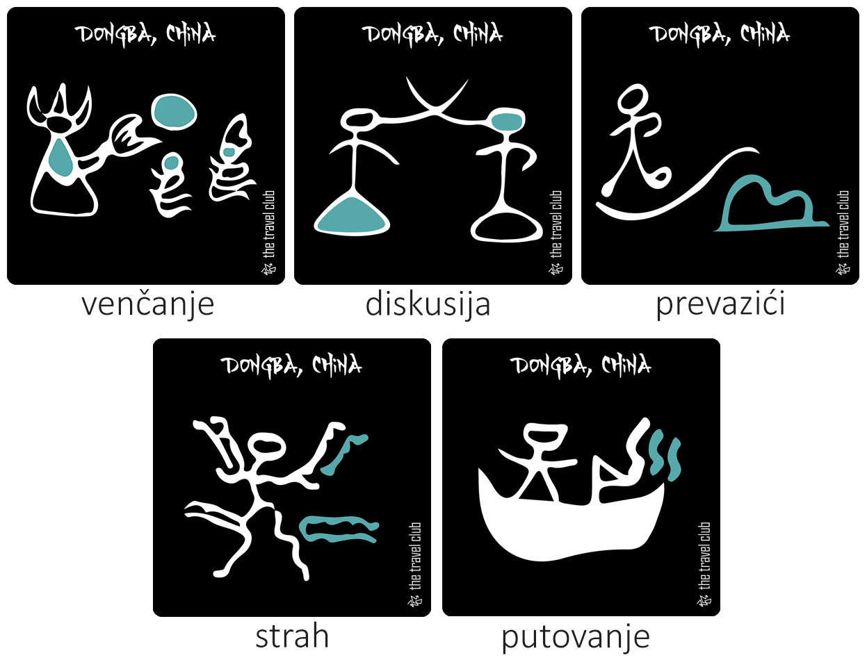 Dongba: zapis na drvetu, kamenu i frižideru