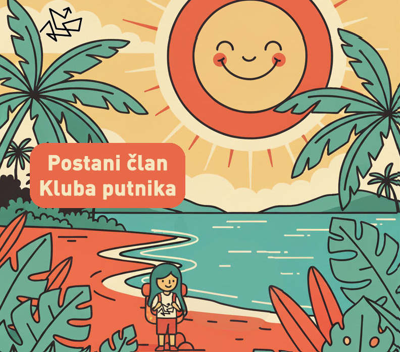 Postani član Kluba putnika